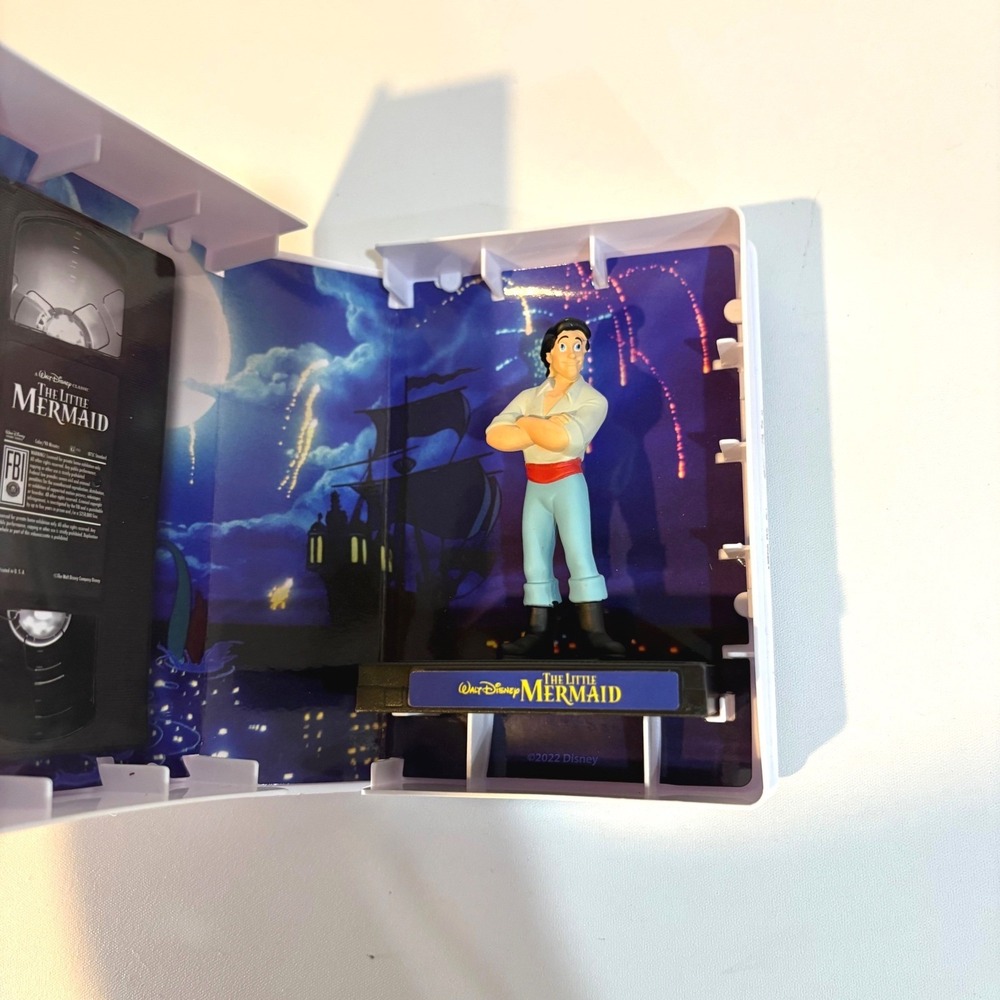 Disney The Little Mermaid Prince Eric VHS Clamshell Figure Collectible 2022